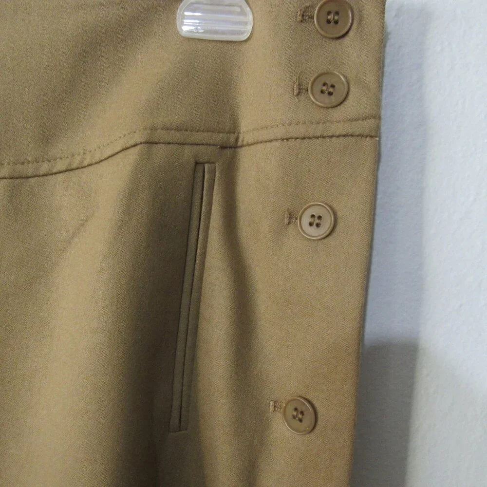 Talbots SZ 6 Camel Midi Skirt - Picture 2 of 8